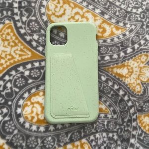 Pela sage green wallet case (iPhone 11)